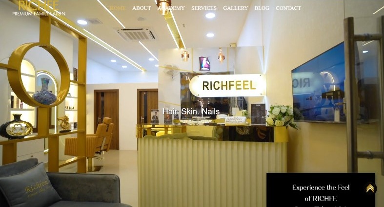 RichFee Salon Website